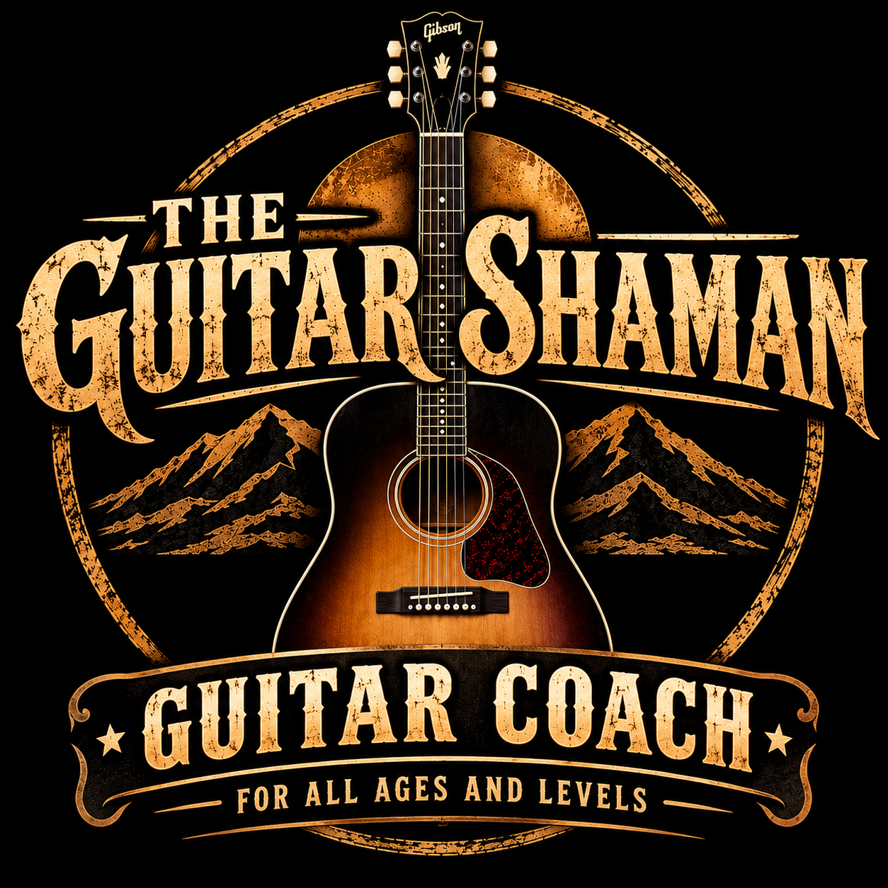 The Guitar Shaman logo